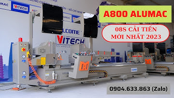 MÁY CẮT NHÔM 2 ĐẦU 08S CẢI TIẾN MỚI NHẤT 2023 | MÁY CẮT NHÔM XINGFA GIÁ RẺ | 0904633863 & 0931408182