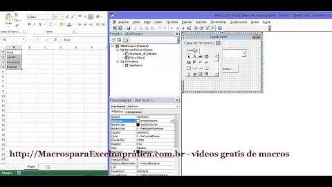 Curso de macros gratis - Exemplo simples userform combobox