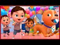 Bingo School Dog Song , Baby Shark , Wheels on the Bus , Happy Birthday Song - Banana Cartoon