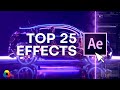 Top 25 Best Effects in After Effects