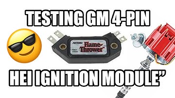 How to Test a GM 4-Pin HEI Ignition Module (Bench & In-Car)