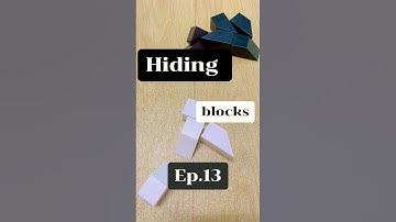 Hiding Blocks EP.13 #hidingblocks #math #blackandwhite #toys #education #game #puzzle #geometry