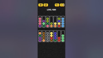 Ball Sort Puzzle Level 11201 /Ball Sort Color Water Puzzle Level 11201 Water Sort Puzzle Level 11201