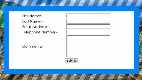 How To Create HTML Form in Notepad in Just 5 Minutes (Step by Step)