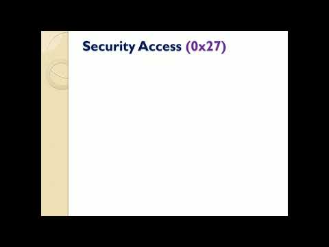 UDS Part - 10 | Security Access (0x27) | Unified Diagnostic Services