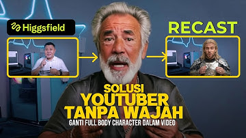 Solusi Youtuber Tanpa Wajah dengan Higgsfield Recast (Higgsfield Wan Animate)