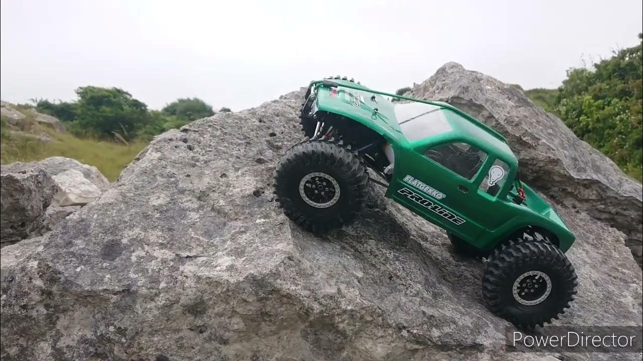 Jconcepts The hold 1.9 tires testing . Procrawler c23r maxx YouTube