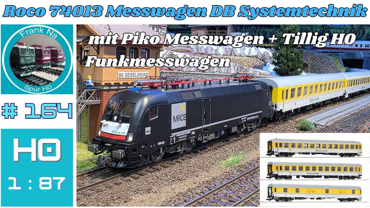 Roco 74013 Measuring Train System Technology - New 2025 - YouTube
