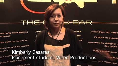 Train2Game at EuroGamer with  Train2Game Student Kim Caseres