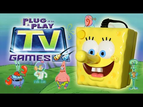 The BEST Plug and Play | SpongeBob 5-in-1 Joystick - YouTube