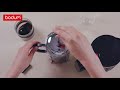 BODUM® French Press Coffee: 4 Step Guide | ボダム フレンチプレスコーヒーの淹れ方4ステップ