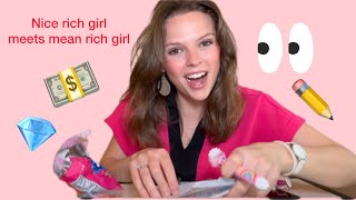 Sketch Pov : La Gentille Fille Riche Rencontre La Méchante Fille Riche
