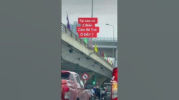 Tại sao có 2 biển cấm rẽ trái ở đây ? 👉✅