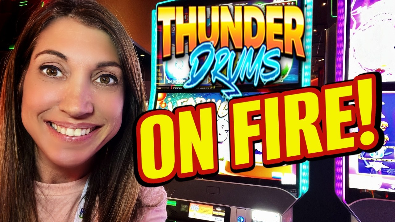 I Wish I Had Played THIS Slot Sooner! 😮 Thunder Drums at Prairie Band Casino