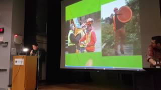 Kawartha Woodlot Conference 2017 Drew Cook - Fleming College Forestry Program President says it all!