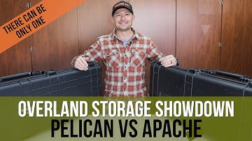 OVERLAND Storage Showdown...Pelican Rifle Case vs Apache Rifle Case...Winner gets INSTALLED!!!