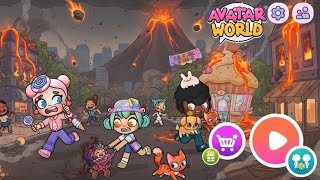 😱 POV: What If Volcanic Eruption In Avatar world 🌋🌋 screenshot 1