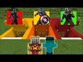 DON'T ENTER THE WRONG SECRET BASE OF SUPERHEROES IN MINECRAFT !! Minecraft Mods