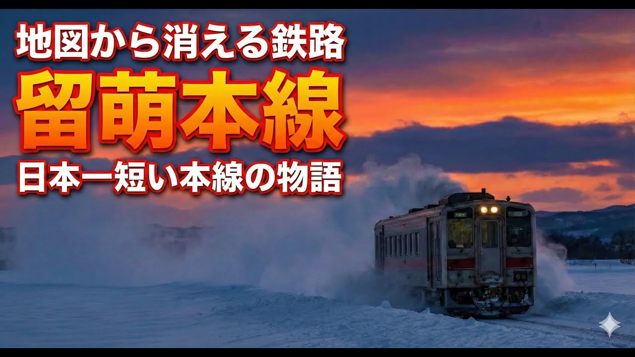 【地図から消える鉄路】留萌本線。北海道開拓を支えた「日本一短い本線」