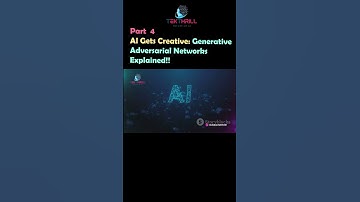 AI Gets Creative: Generative Adversarial Networks Explained! Part 4 #ai #viral #trending #aiinindia
