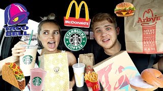 Letting the Person in Front of Me Decide What I Eat For a Day! | Aspyn Ovard