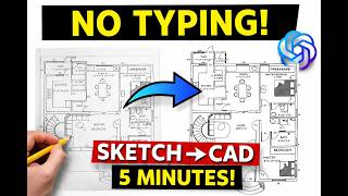 Stop Typing Dimensions! Use This ChatGPT + AutoCAD Trick 💡