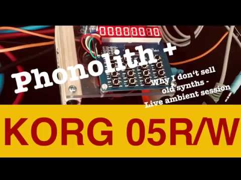 Ambient Patches Korg 05r W Youtube