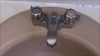 How To Fix A Leaking Bathroom Sink Faucet With Stuck Handle