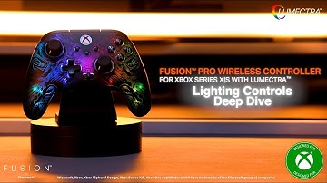 PowerA FUSION Pro Wireless Controller for Xbox Series X|S with Lumectra Lighting - Explained