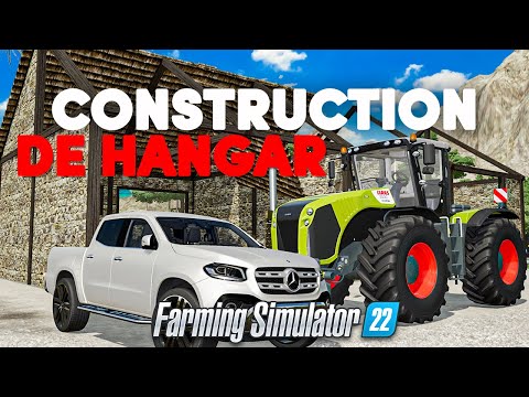 Farming Simulator 22 | HANGAR & Pack emily را بسازید! (FS22)