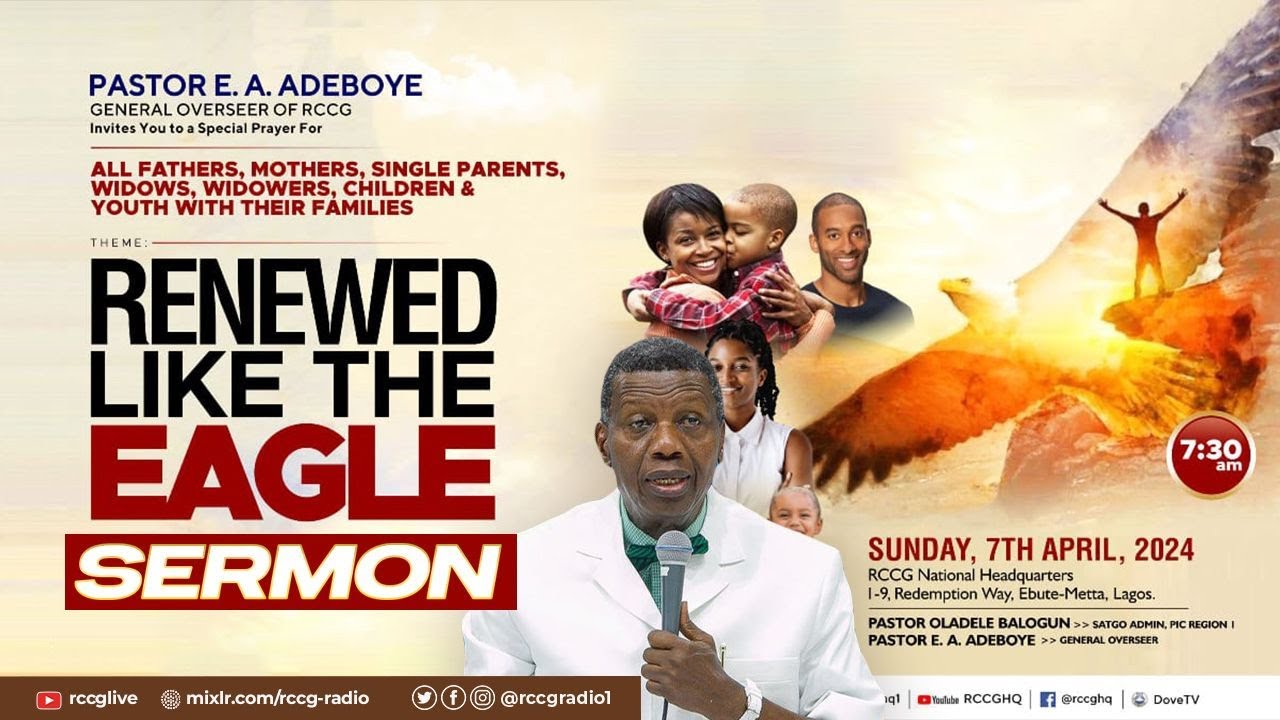 RCCG APRIL 7th 2024 THANKSGIVING SERVICE YouTube