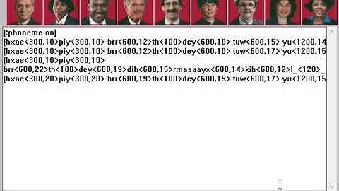 DECTalk Demo for Michael
