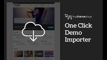 One Click Demo Import