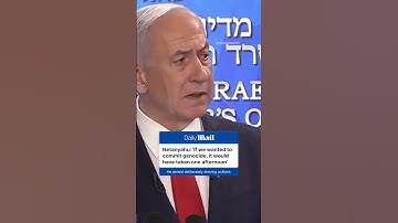 Israeli Prime Minister says genocide ‘would’ve taken one afternoon’ if intended