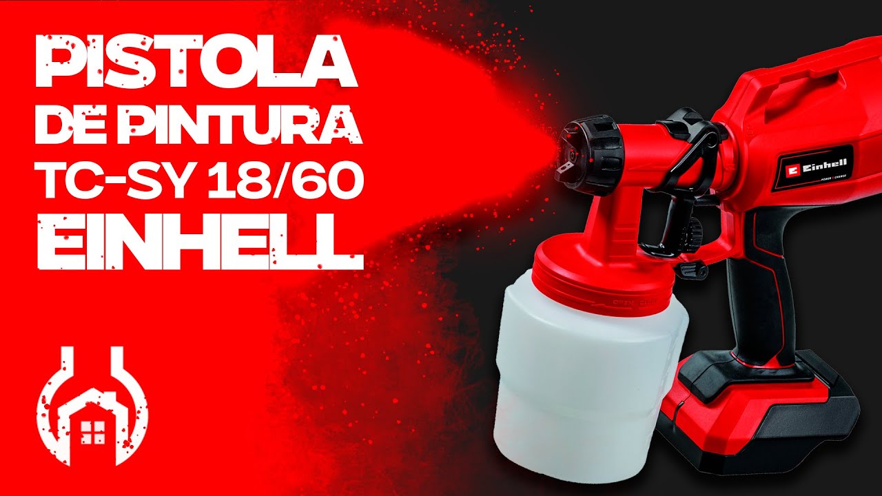 Einhell Pulvérisateur de peinture sans fil TC-SY 18/60 Li-Solo Power  X-Change (Li