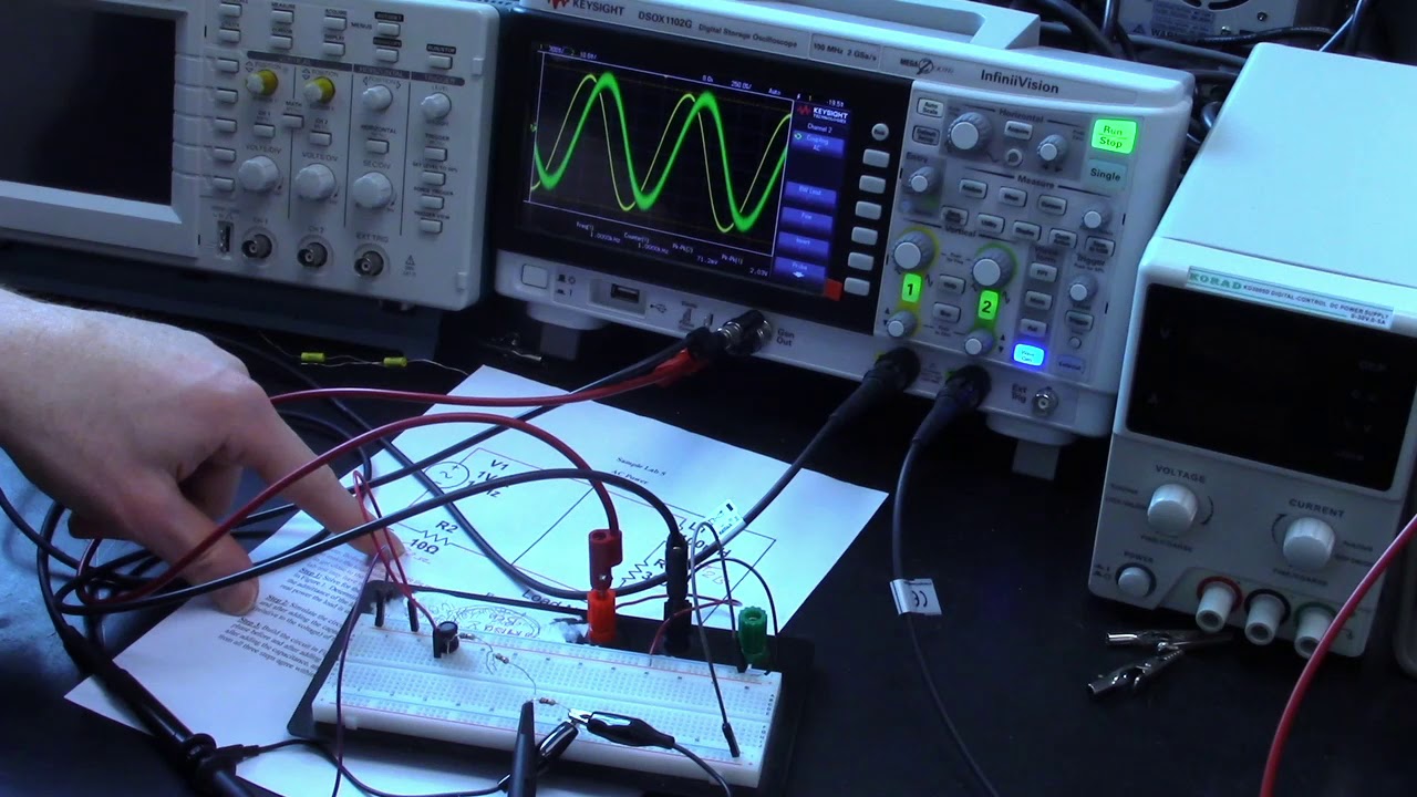 Electronics Lab #5: AC Power and Power Factor Correction - YouTube