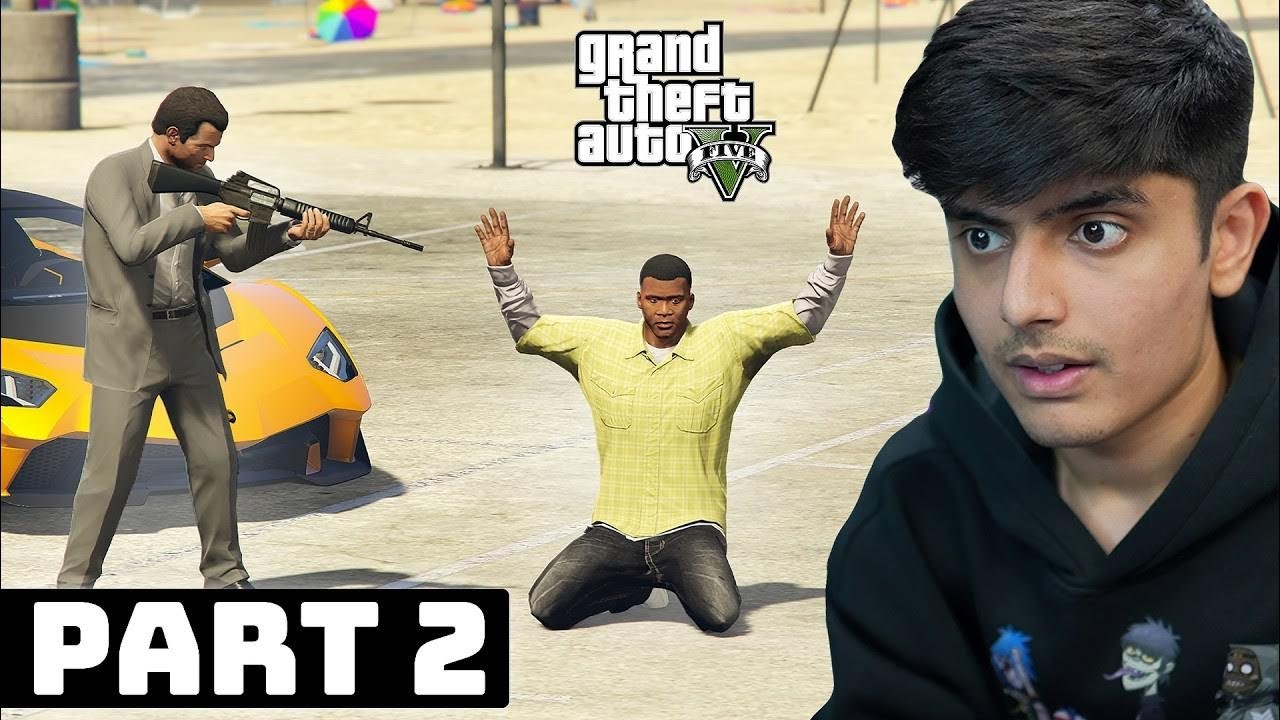 MICHAEL VS FRANKLIN (HINDI DUBBED) | TOTAL GAMING | GTA 5 GAMEPLAY PART ...