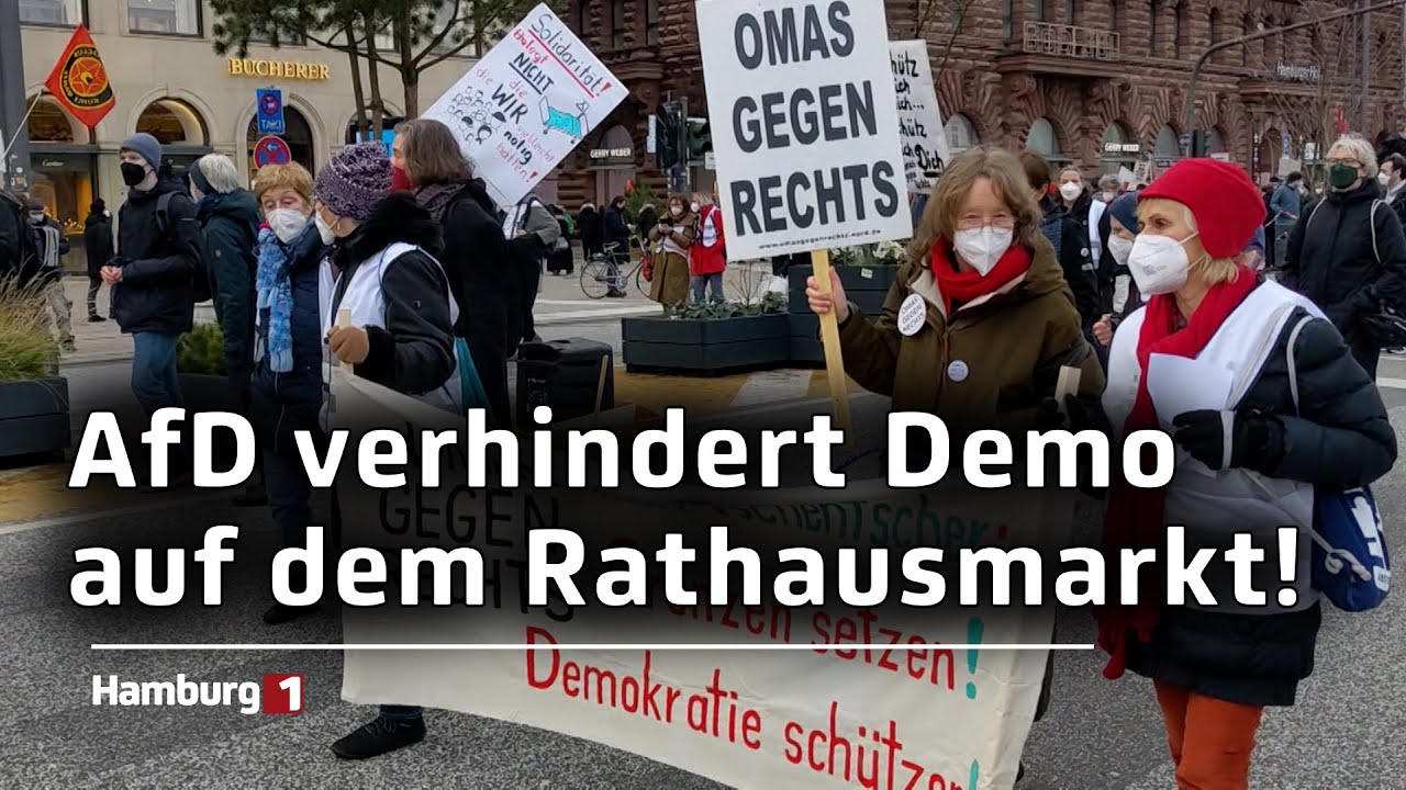 Demo gegen rechts und AfD in Hamburg: Kettcar liefert den Rocksong der  Stunde