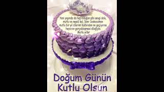 Doğum gunu mesaji yeni🎂🦋❤💚