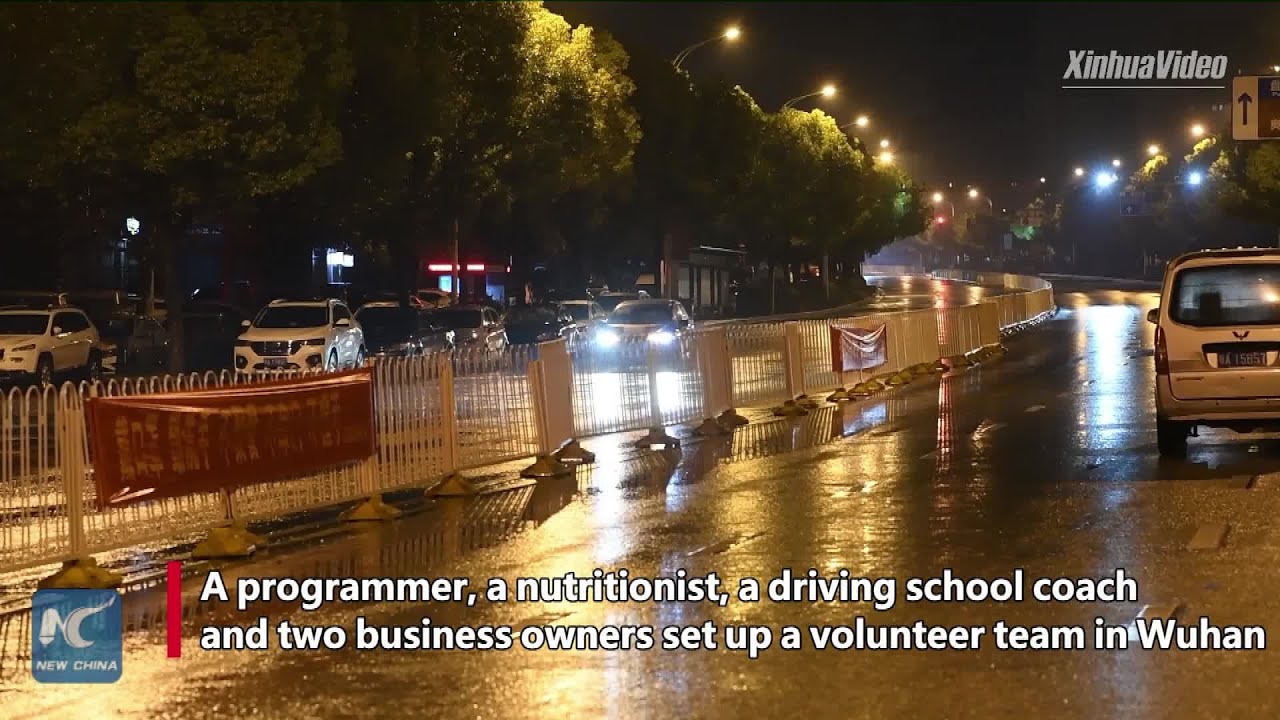 Wuhan volunteers drive women in labor to hospitals