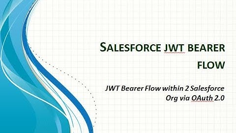 Salesforce JWT Bearer Token Flow