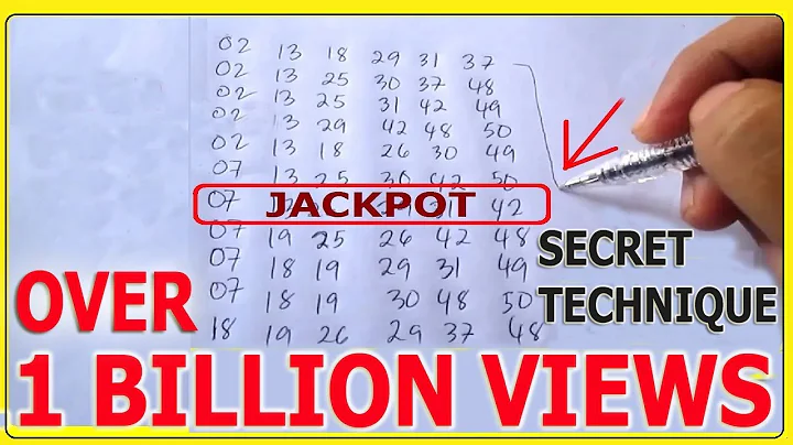 Secret Lottery Strategy to win the Jackpot and Consolation Prizes! - DayDayNews