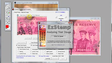 Is there a free app to identify stamps?