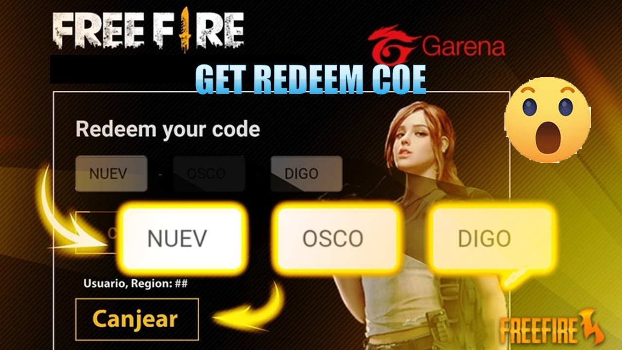 Garena Unlimited Free Fire Redeem Code 