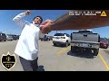 Drunk Man Punches Cop During Arrest