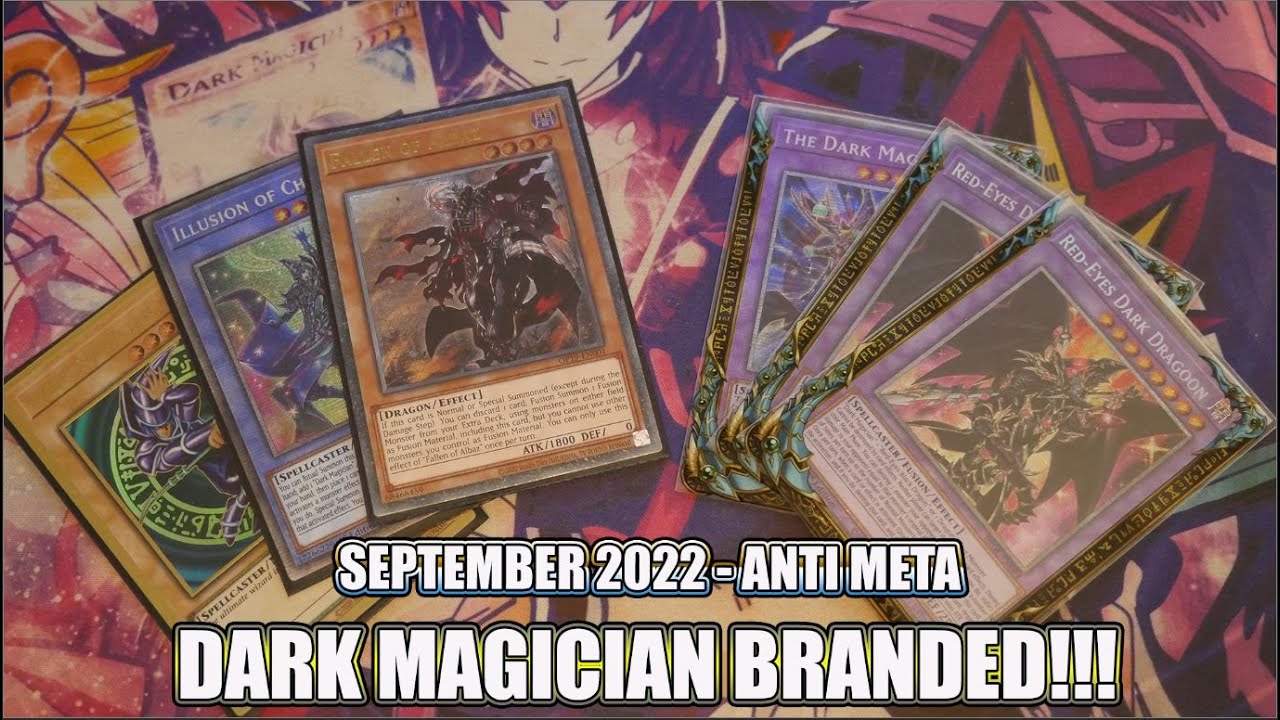 YUGIOH ANTI META Dark Magician Profile + Combo September 2022 YouTube