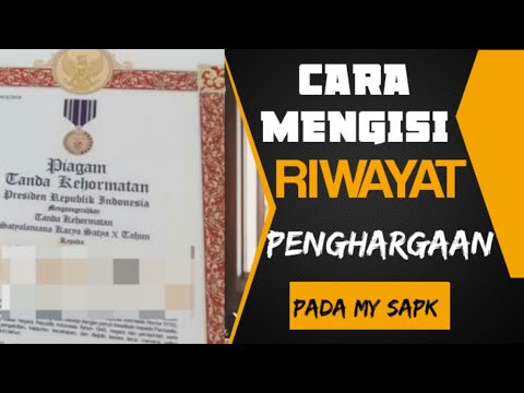 Video: Cara Mengisi Lembar Penghargaan