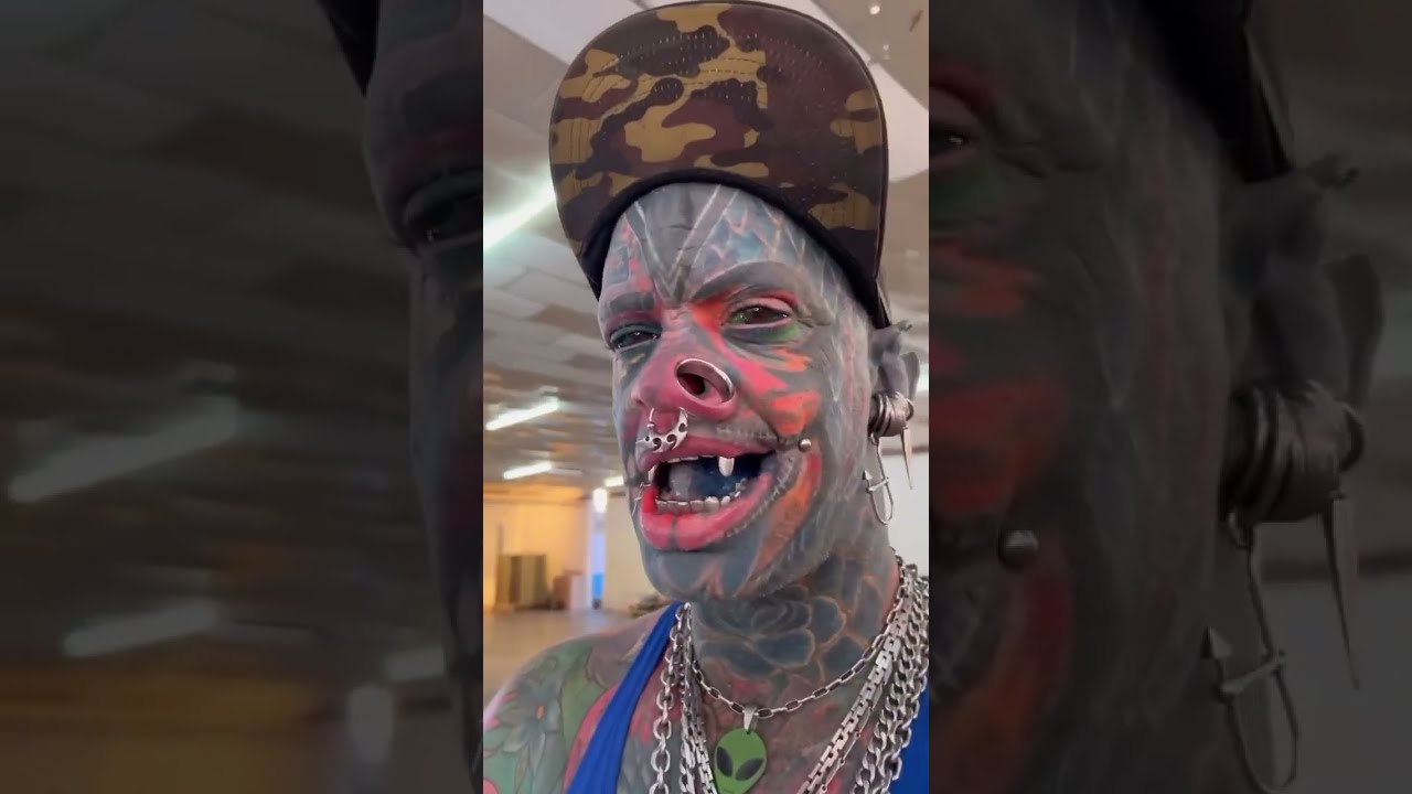 Most Tattooed Men Ever Storytelling Weird Tattoo
