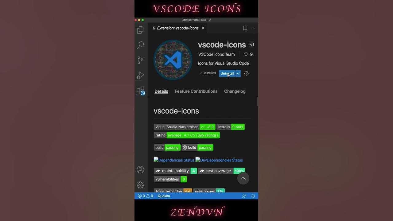 Mẹo Visual Studio Code - Extension vscode-icons - Bộ Icon đẹp - YouTube