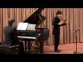 Tatsuki Narita & Yun-Yang Lee, Beethoven Violin Sonata No  3 in E flat Maj, Op  12 No  3